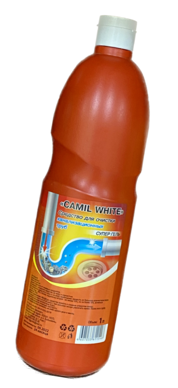 средство для очистки труб камил вайт Cредство для очистки труб "Camil white", крот камил вайт от производителя